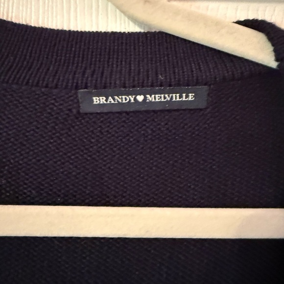 Brandy Melville Black Open Front Cardigan - Picture 2 of 4
